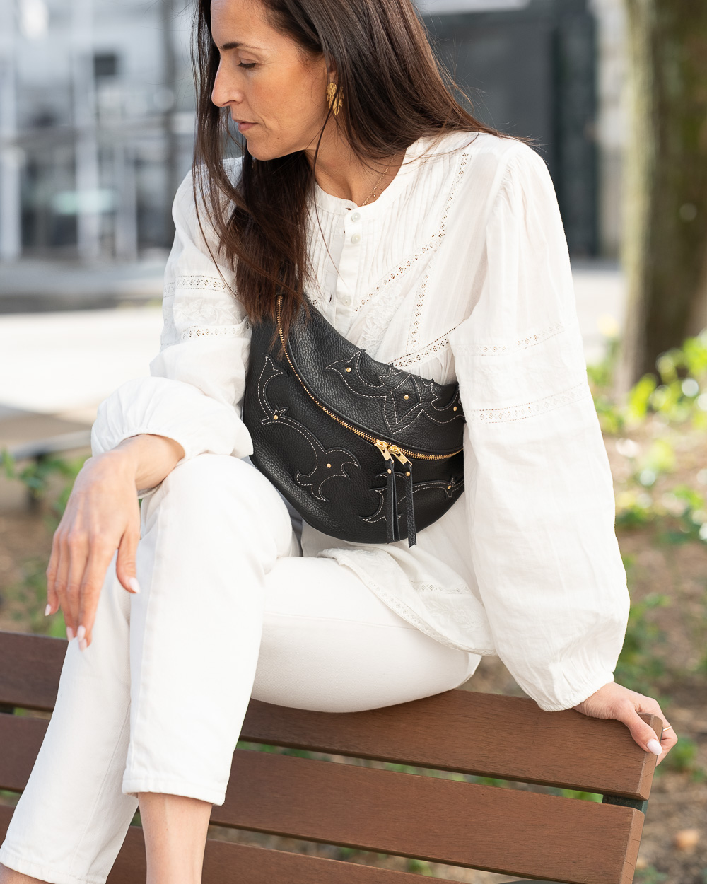 BANANE CUIR - NOIR GRAINÉ CALAMITY