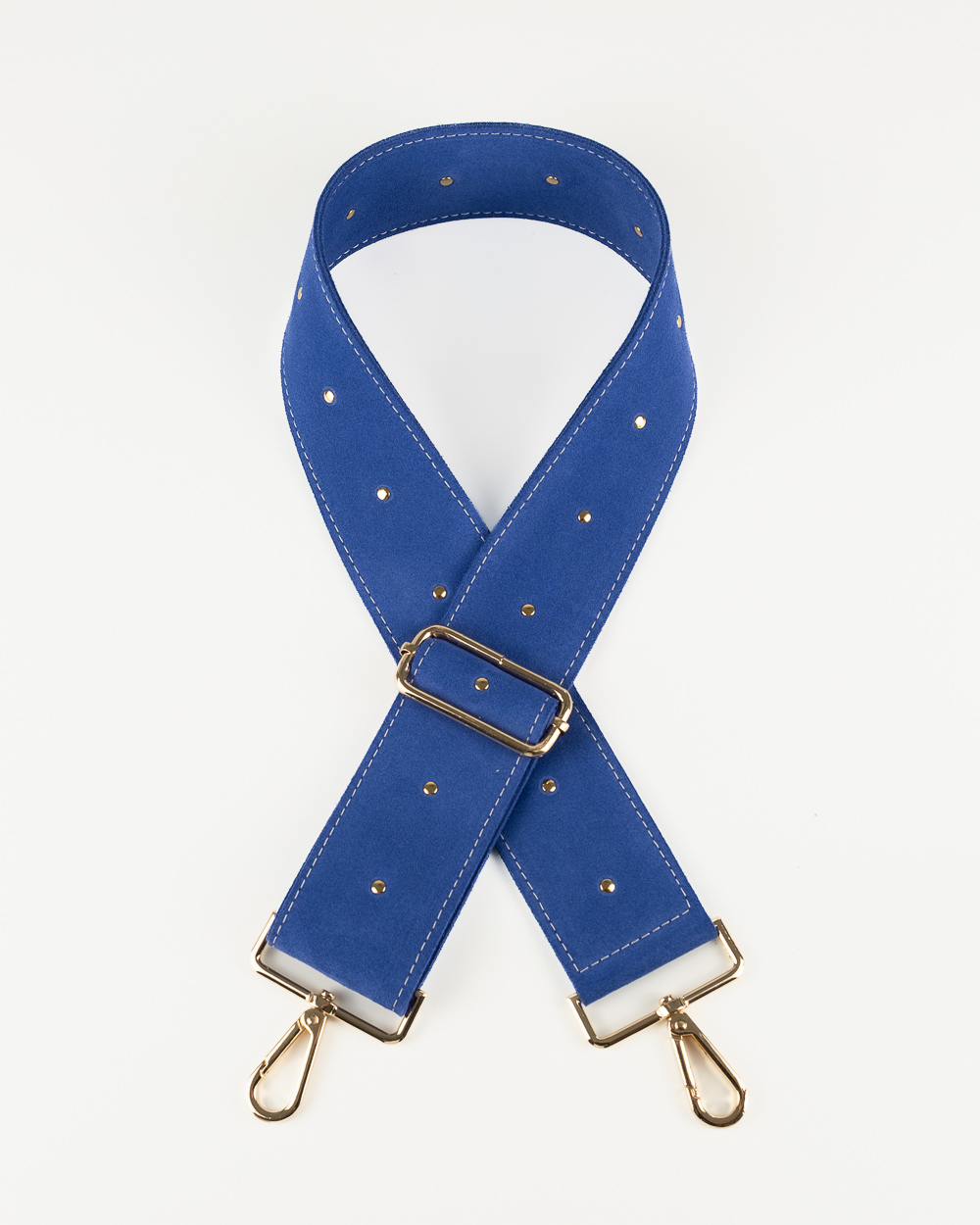 Sangle Cuir Bleu Majorelle