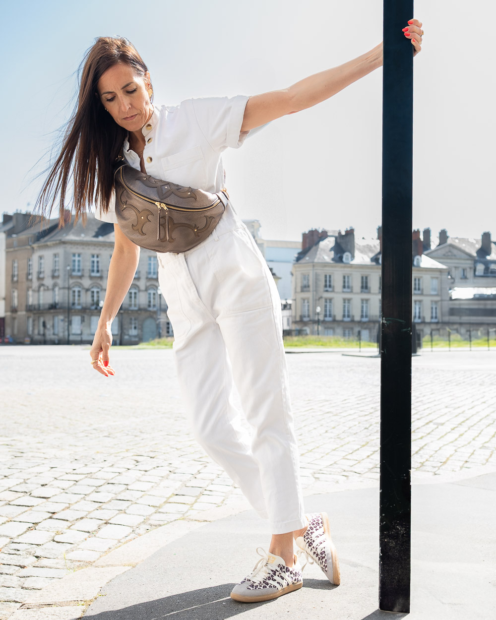 BANANE CUIR - CALAMITY DOUBLE TROUBLE - BRONZO / MARRON NACRÉ